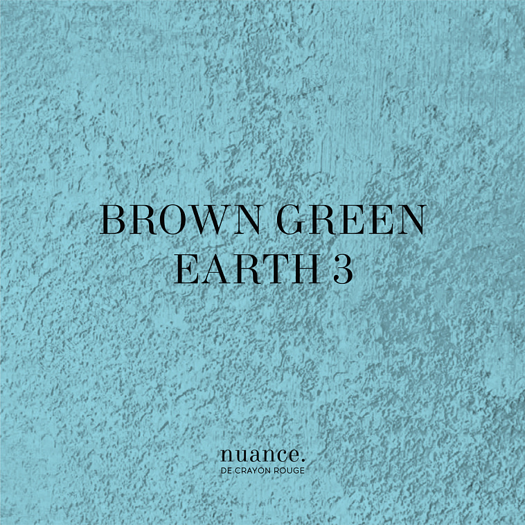 Пастель сухая ручного изготовления nuance., BROWN GREEN EARTH 3 (PB17, PY42, PBL11, PW6) 606x758